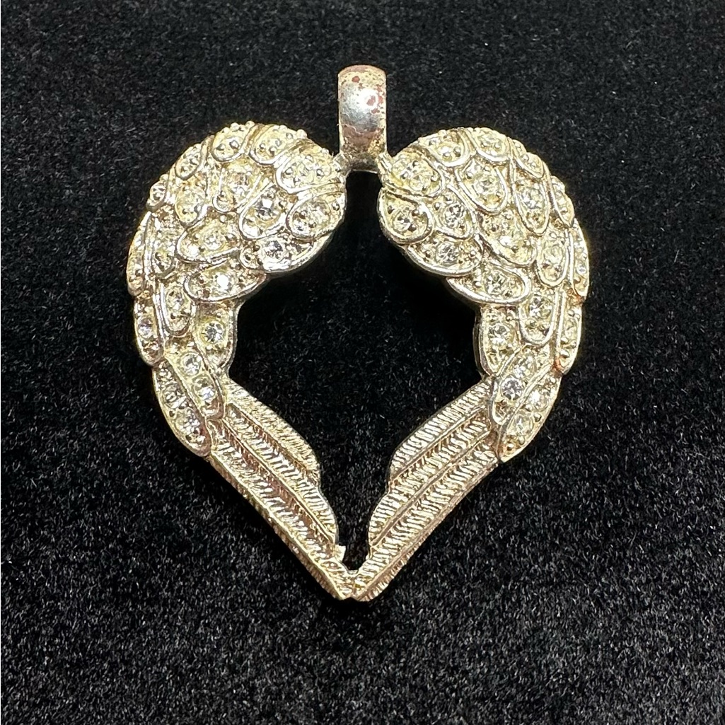 Sterling Silver Angel Wing Pendant